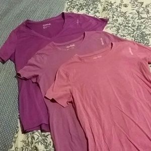 3 Reebok t-shirt bundle sz. M